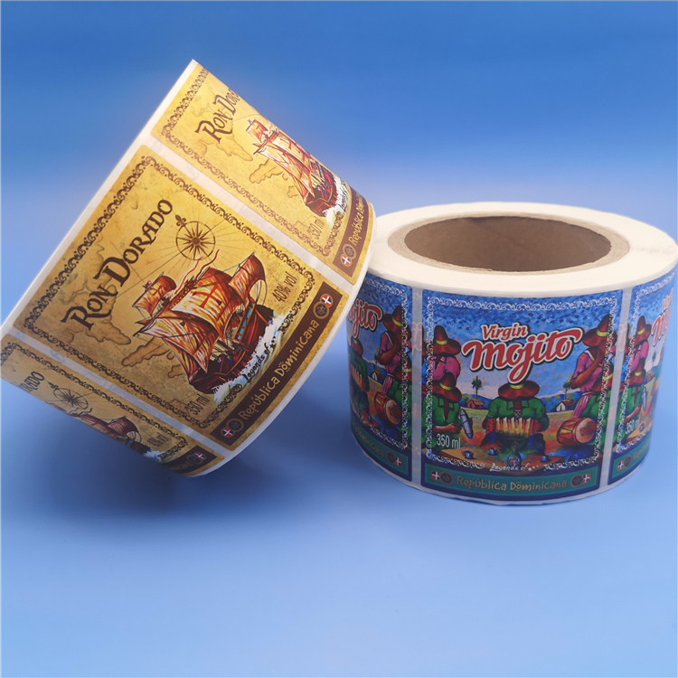 Waterproof Custom Size Sticker Label Printing For Food And Toy